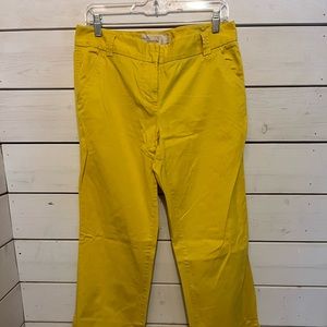 J. Crew Tall Chino bright yellow